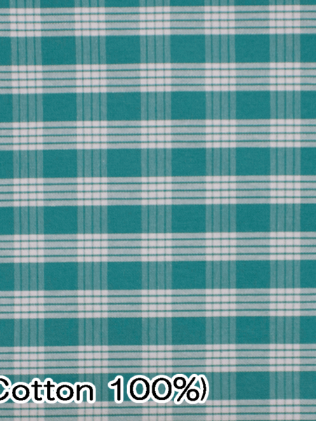 ハワイアンプリント生地 NO.938（コットンパラカチェック）