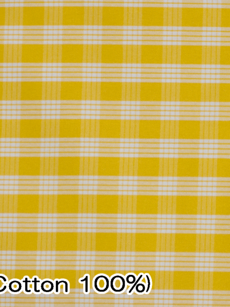 ハワイアンプリント生地 NO.942（コットンパラカチェック）